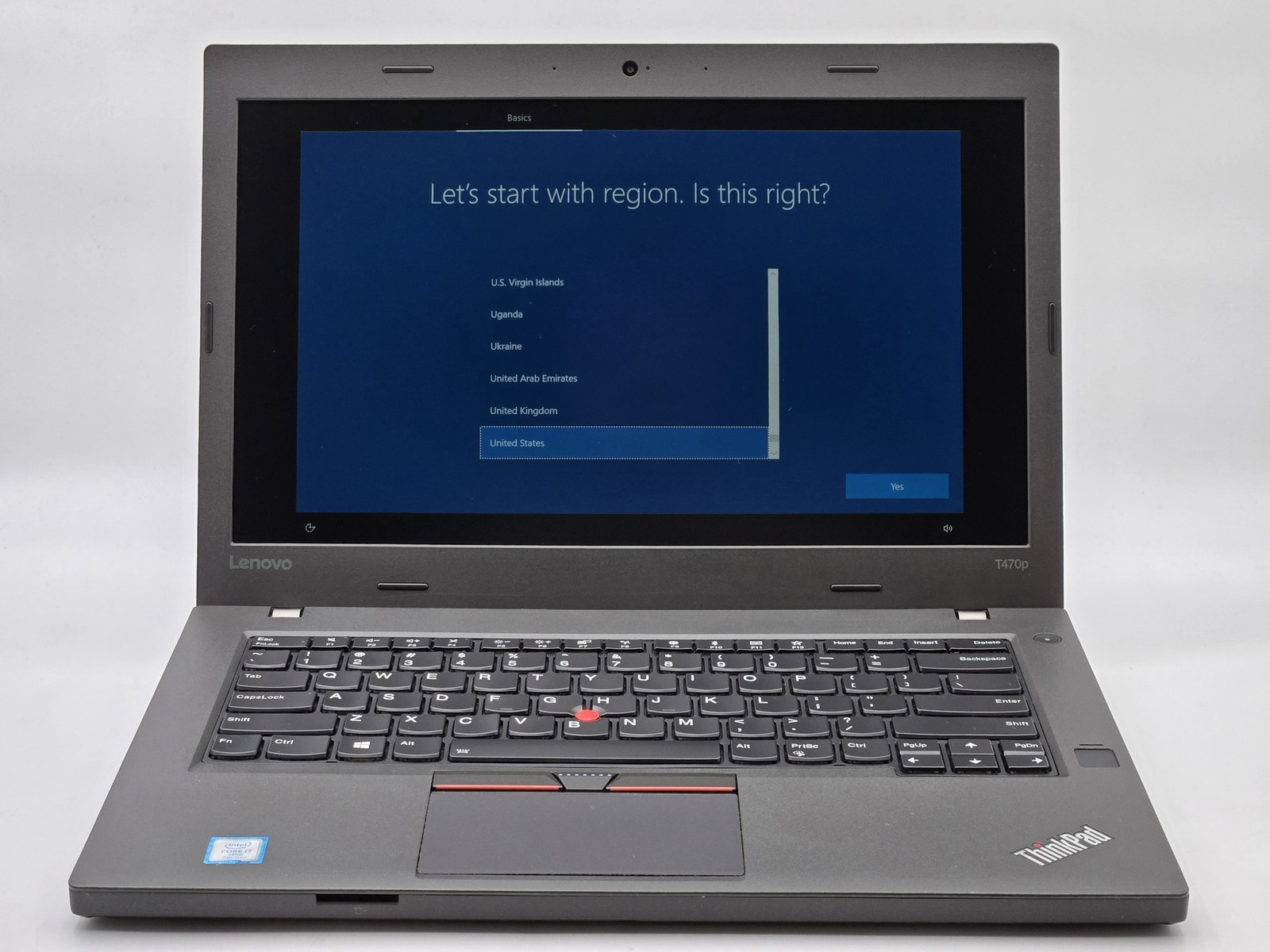 Lenovo ThinkPad T470p 14" FHD i7-7820HQ 16GB 256GB SSD 940MX Win 10 Pro *READ*