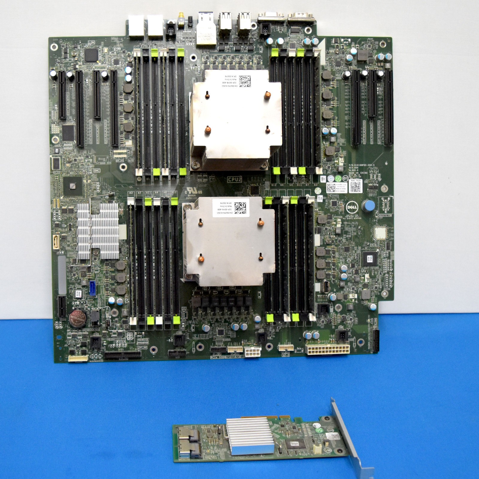 Dell 01016NP00-000-G PowerEdge T620 V3 Dual LGA2011 System Board 0F5XM3 F5XM3