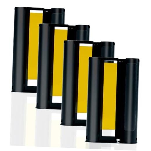 Pack Compatible with Liene Amber M100 M110x6 Photo Printer Ink Cartridge 4