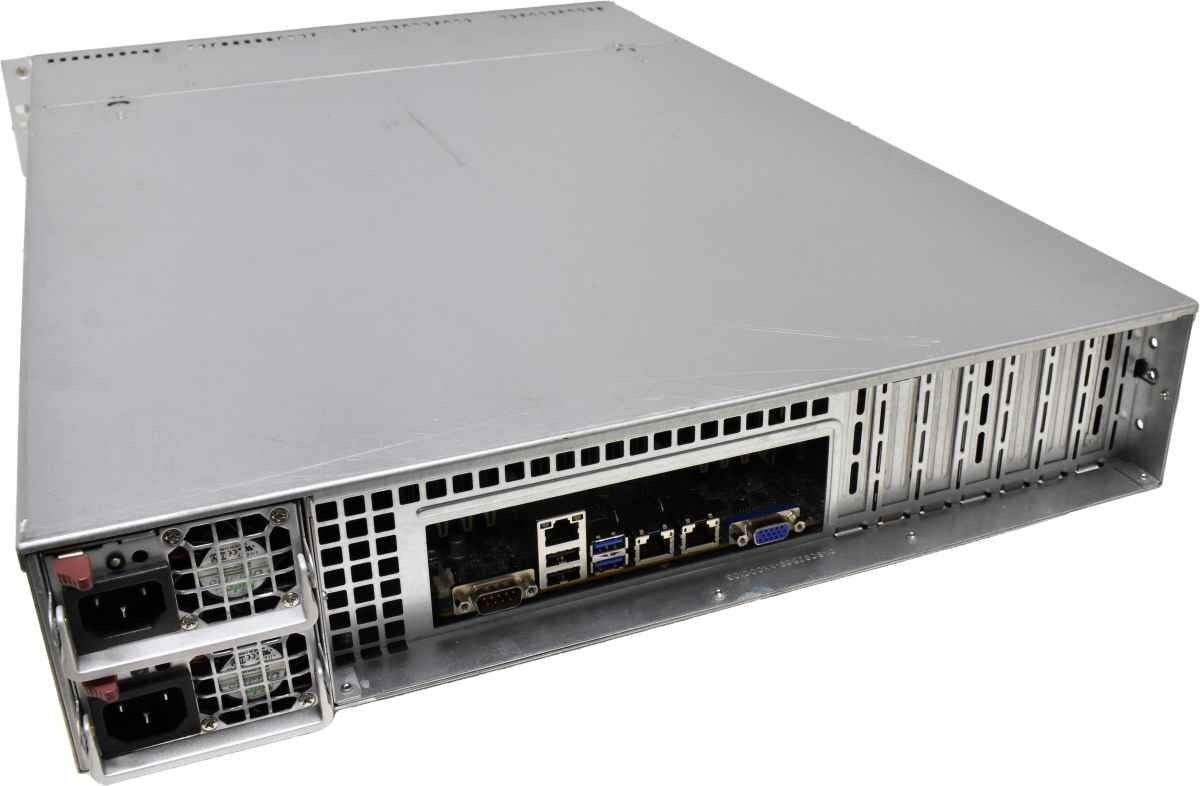 Supermicro CSE826 E5-1650 V3 6C 3.5GHz X10SRL-F Board 64GB RAM 8xLFF ASR-71605