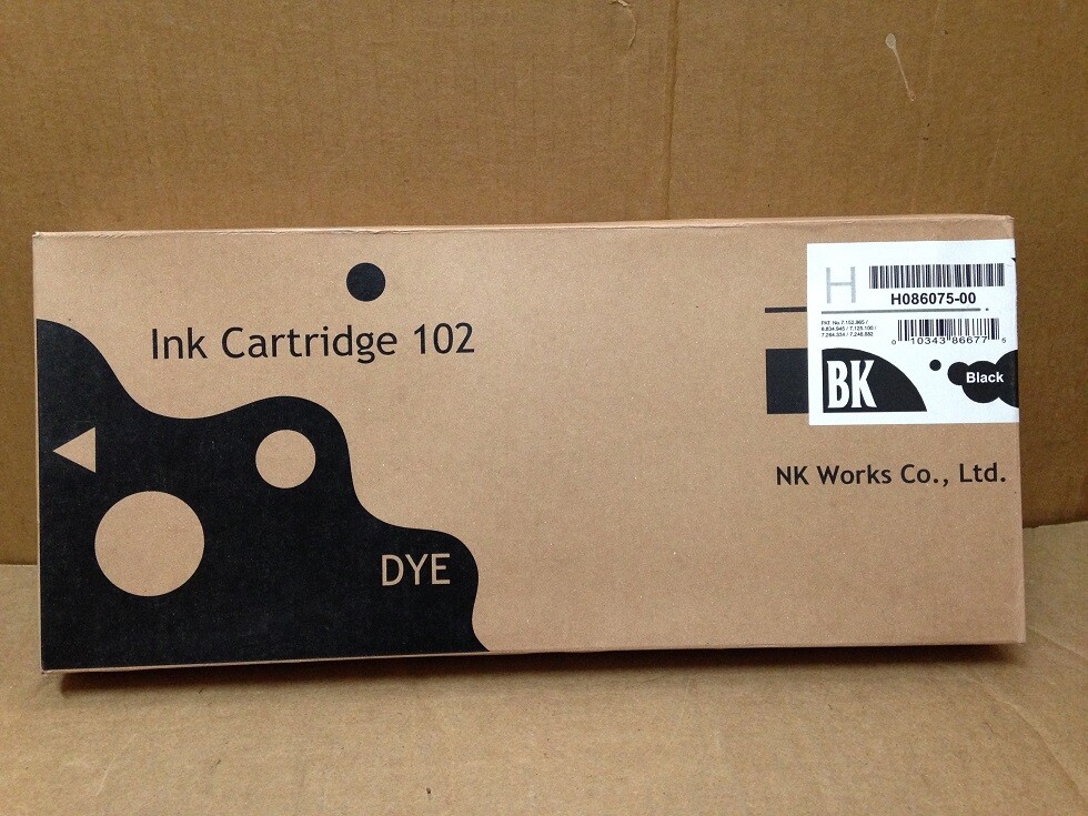  Black  Ink Cartridge H086075-00 Japan Made Exp 03-2016