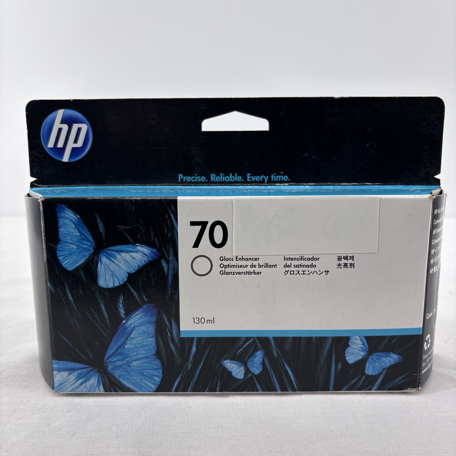 Genuine HP 70 Gloss Enhancer 130 ml New Factory Seal Ink  EXP NOV 2021  (C9459A)