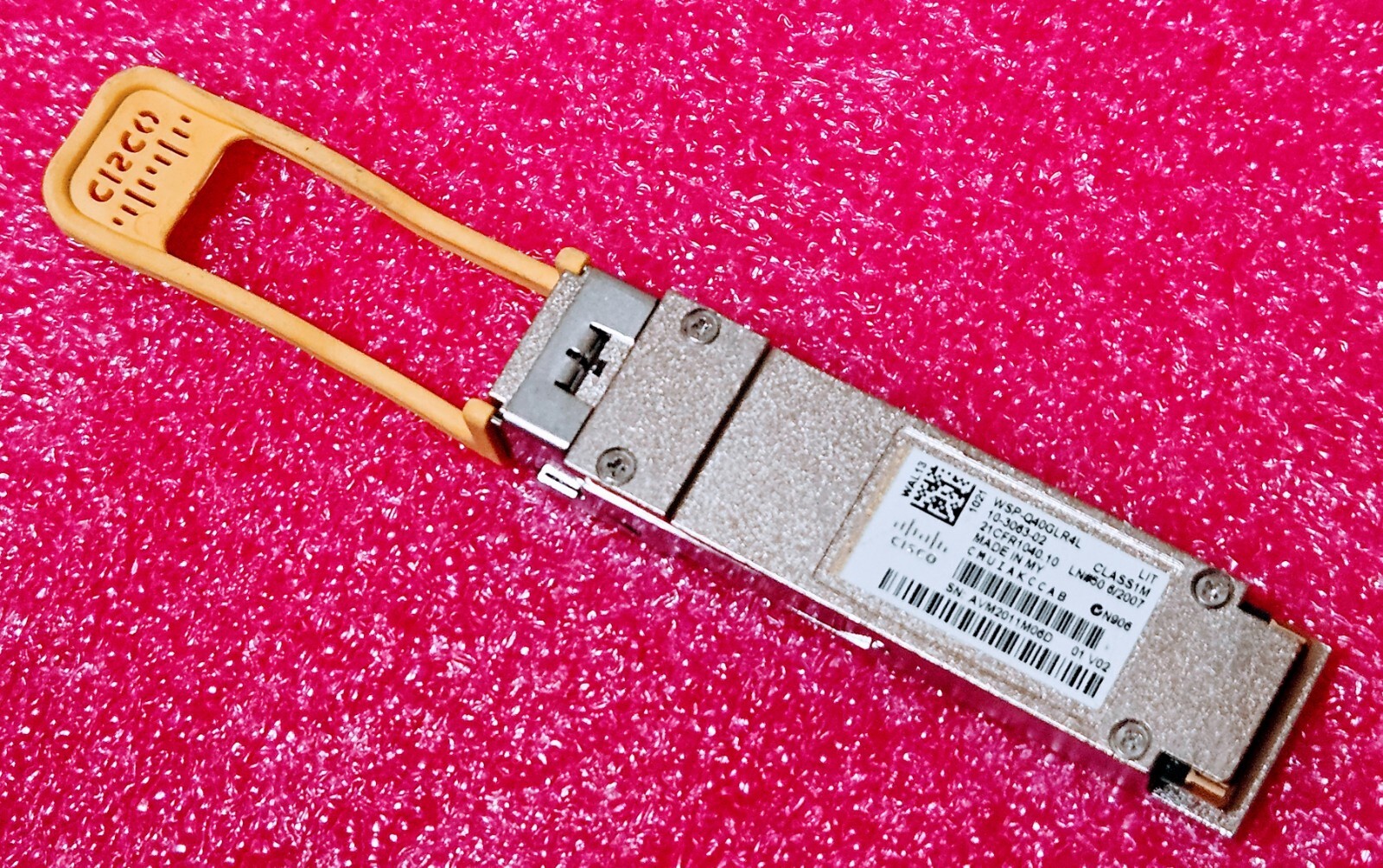 Genuine CISCO WSP-Q40GLR4L LIT 40GBASE LR4-LITE 1310NM SMF 10-3063-02 Original
