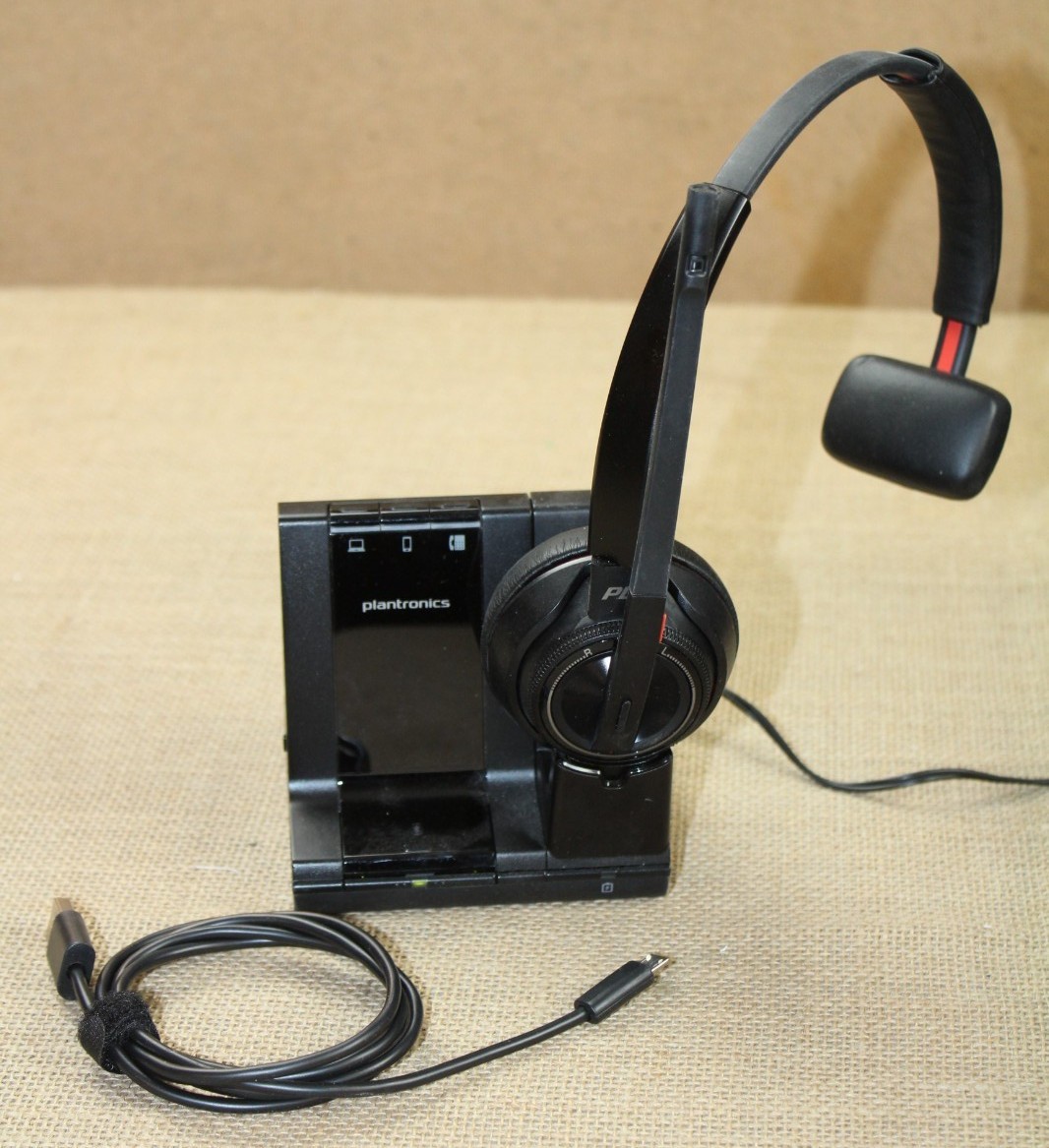 Plantronics Poly Savi Office Headset W8210T Mono Black W8200B/A #Z-87693/IT