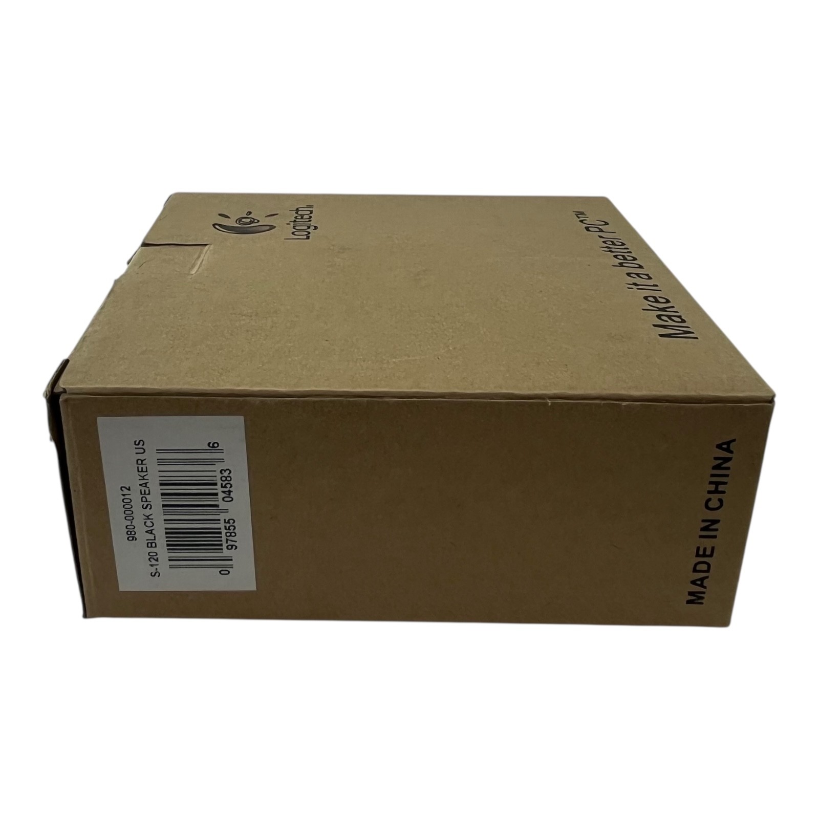 Logitech S-00120 Black Speaker Make it a better PC New Other