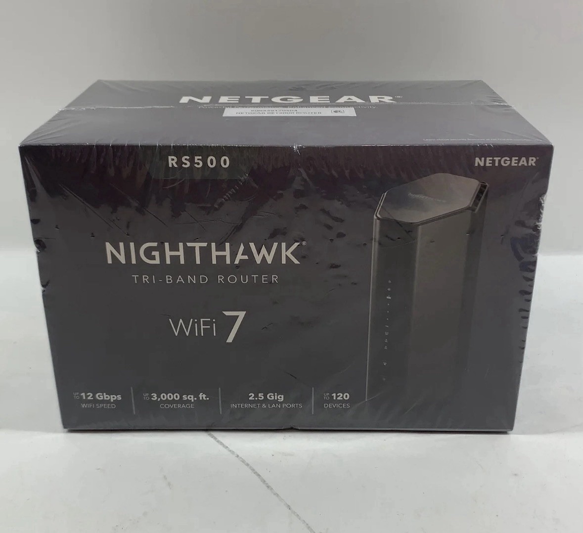 New NETGEAR Nighthawk BE12000 Router RS500-100NAS WiFi 7