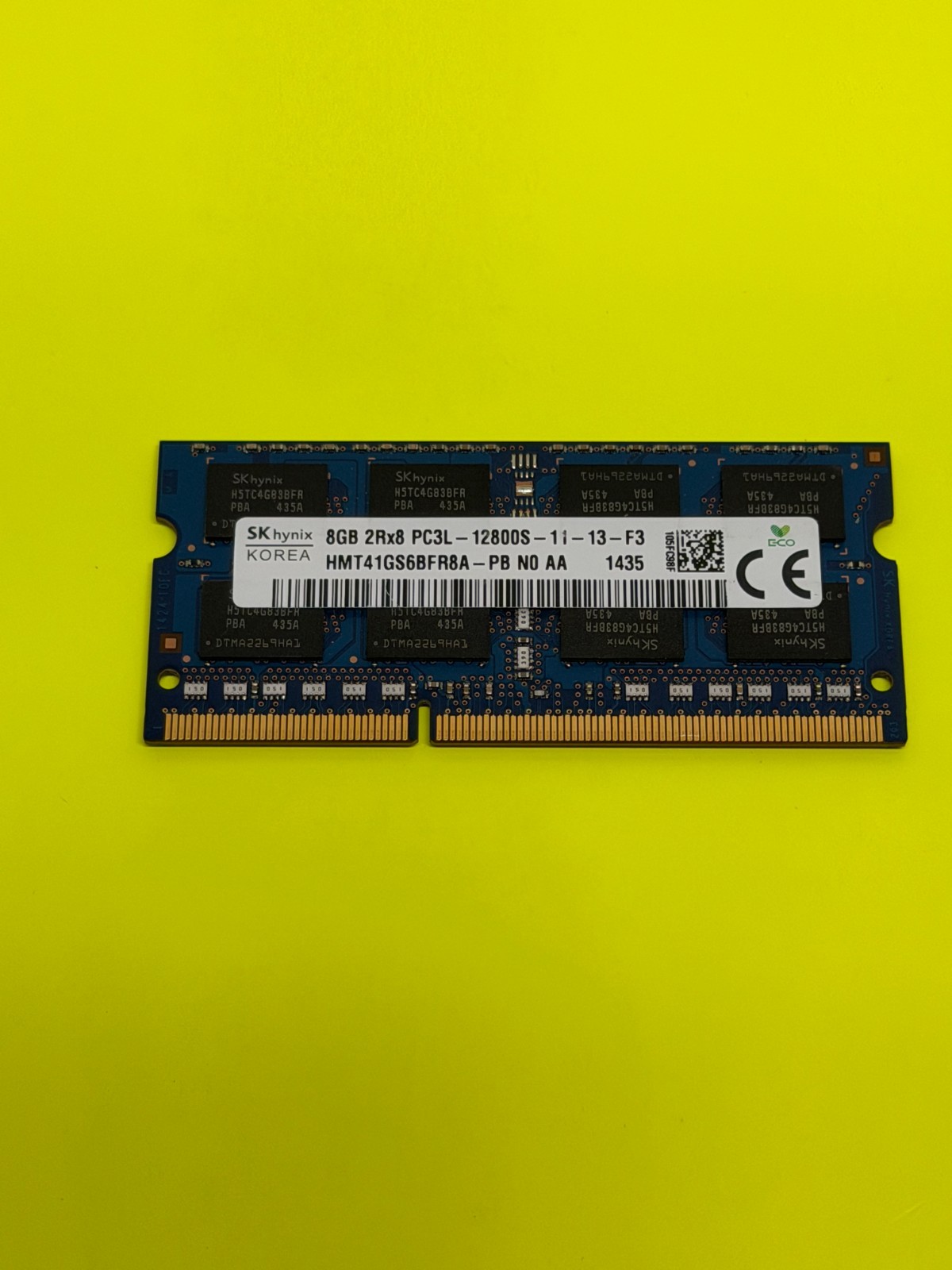 SK hynix 8GB 2Rx8 PC3L-12800S HMT41GS6BFR8A-PB