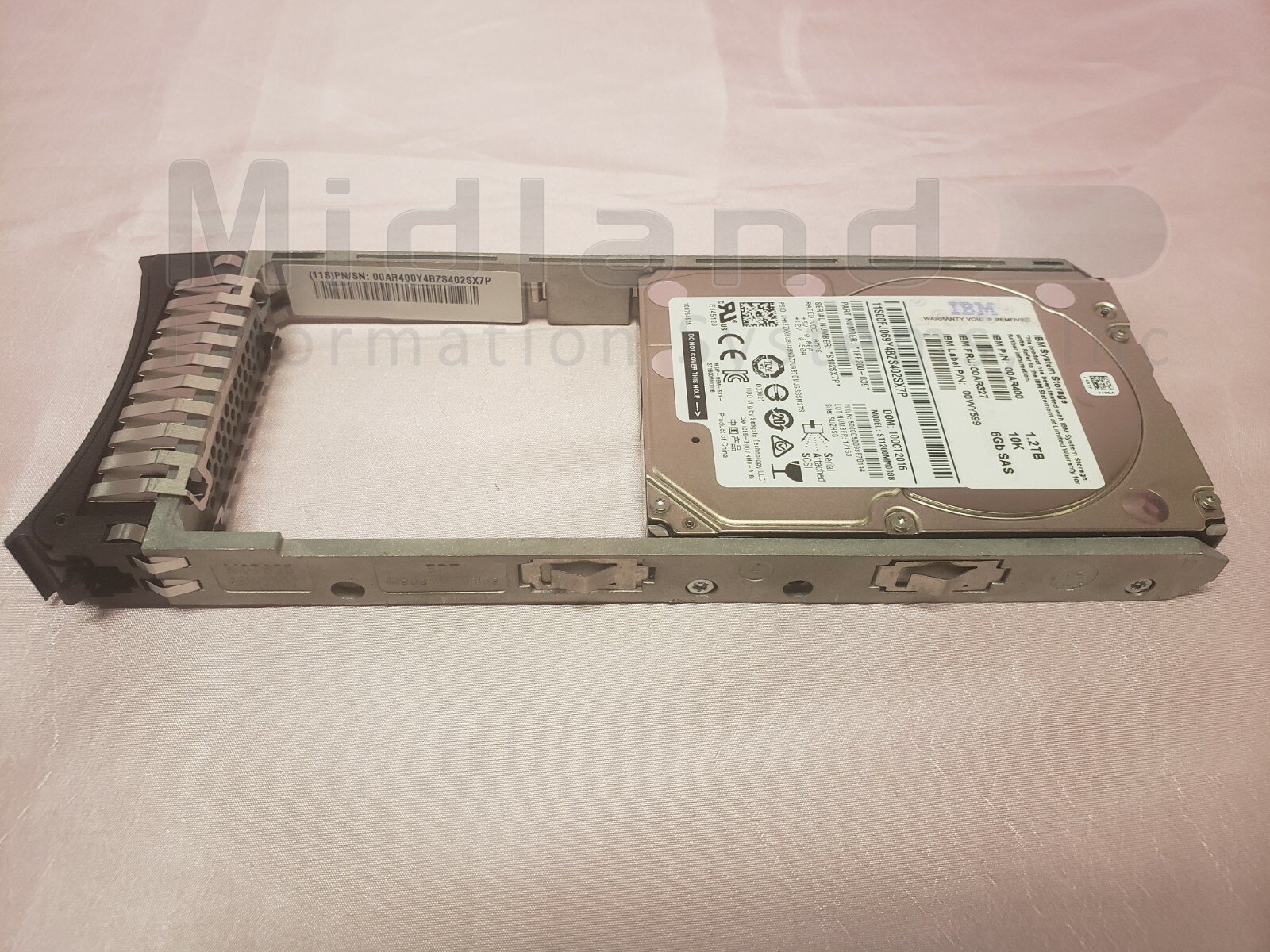 IBM AHF3 1.2 TB 10K 2.5 INCH HDD 2076 Storwize V7000 00AR327