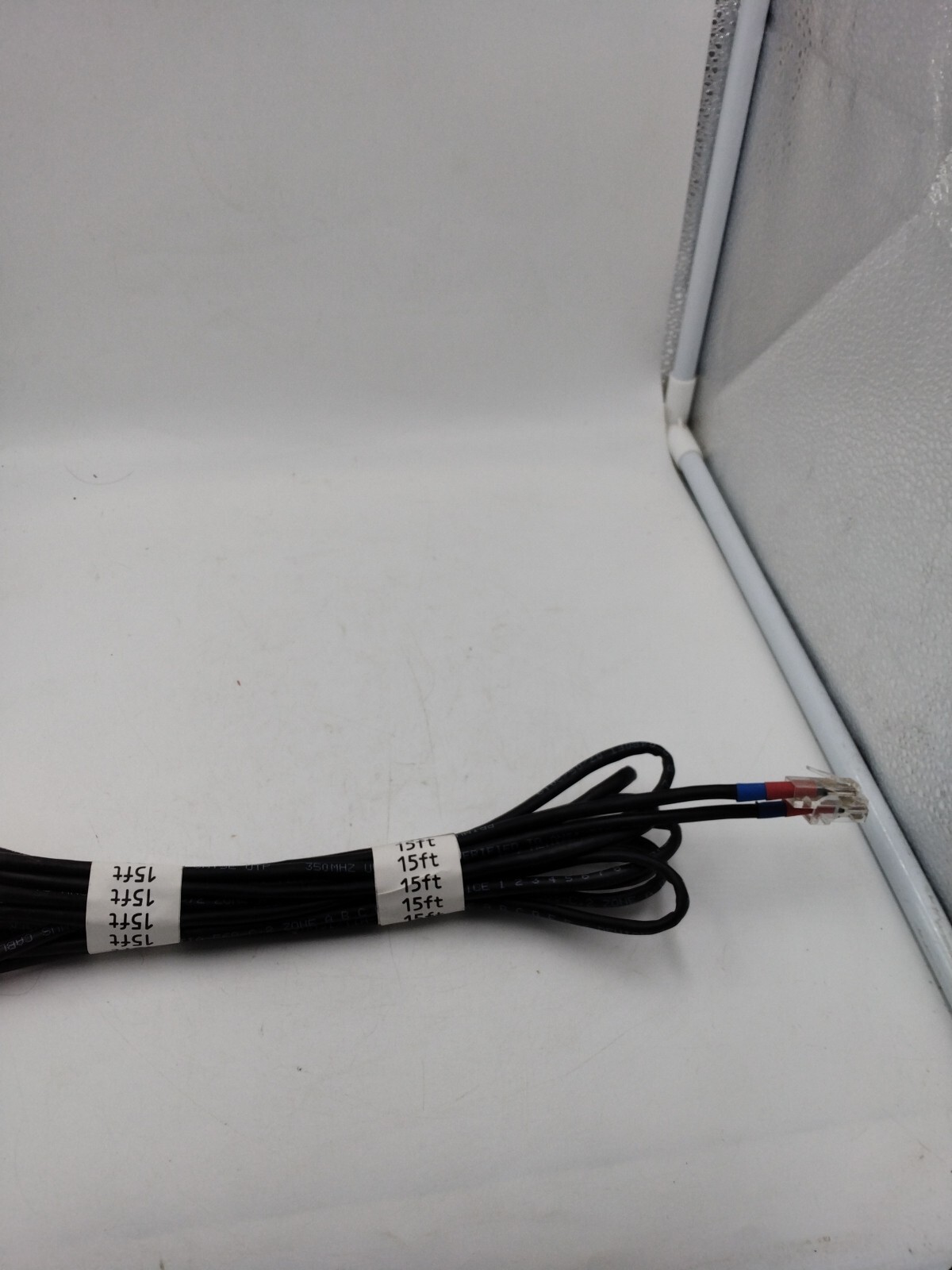 Tripp Lite N002-015-BK Cat5e 350MHz Molded Patch - 15 ft. Ethernet Cable