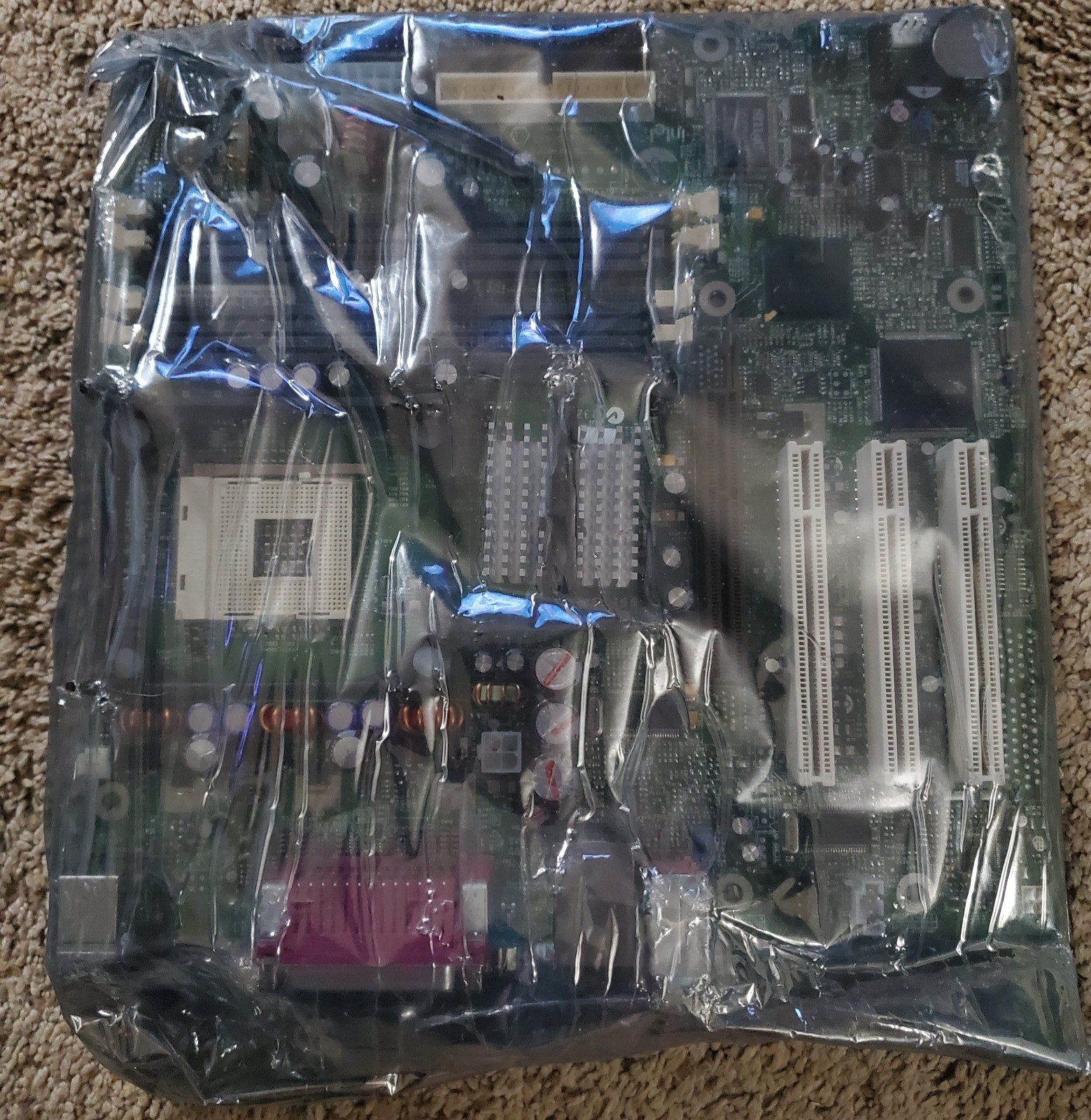 Motherboard, intel d850md , atx,3x pci,1x agp, skt 478,s/p/a/2xusb