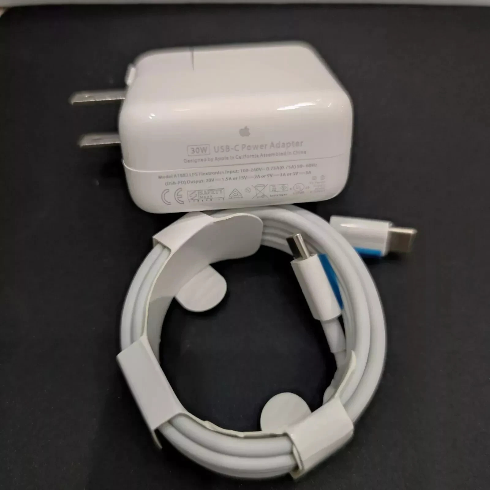 Genuine 30W/61W/67W/87W/96W/140W USB C Adapter Charger For MacBook Air/Pro+Cable