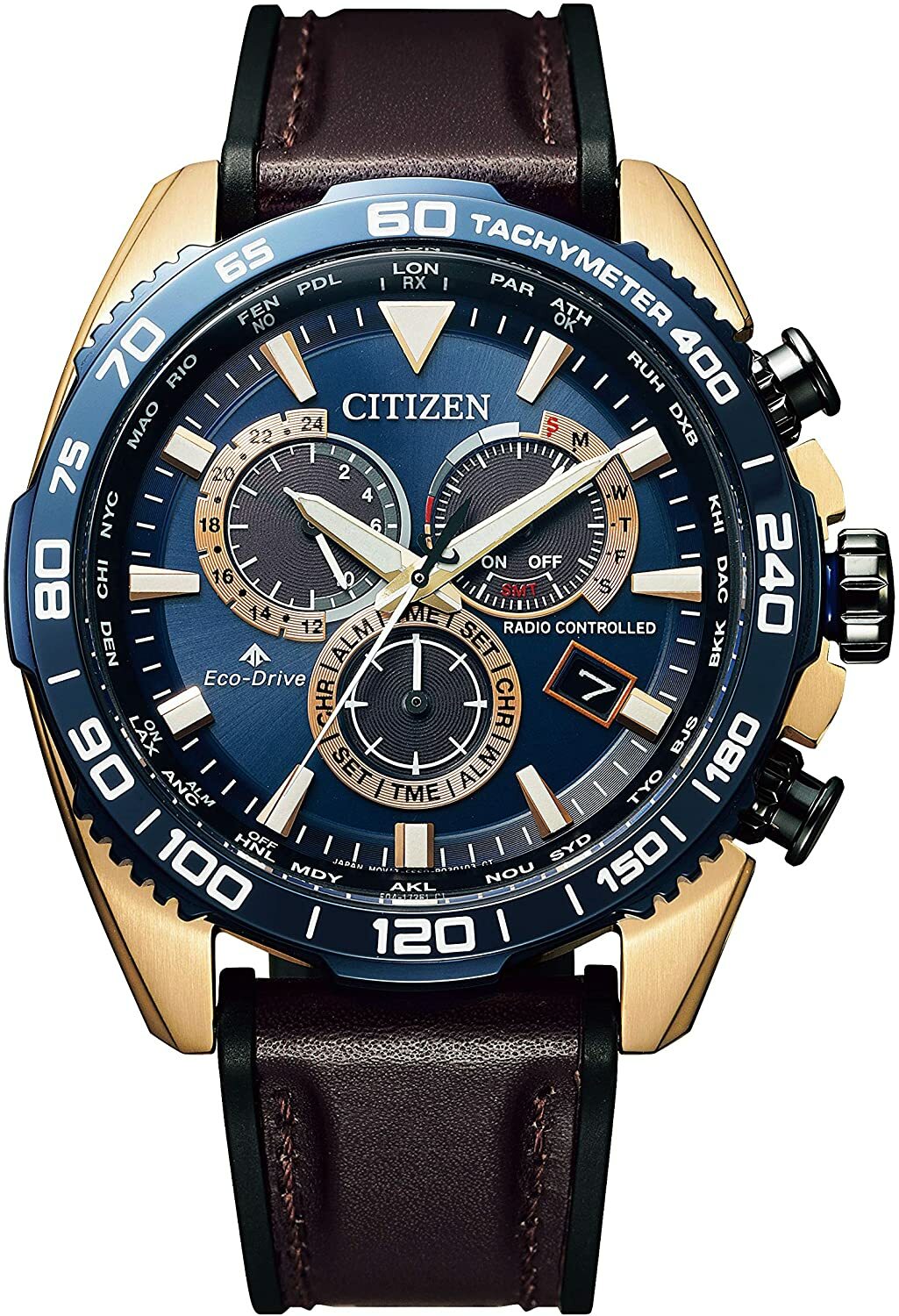 Citizen Promaster Land CB5039-11L Eco-Drive Radio Watch Direct Flight from JAPAN