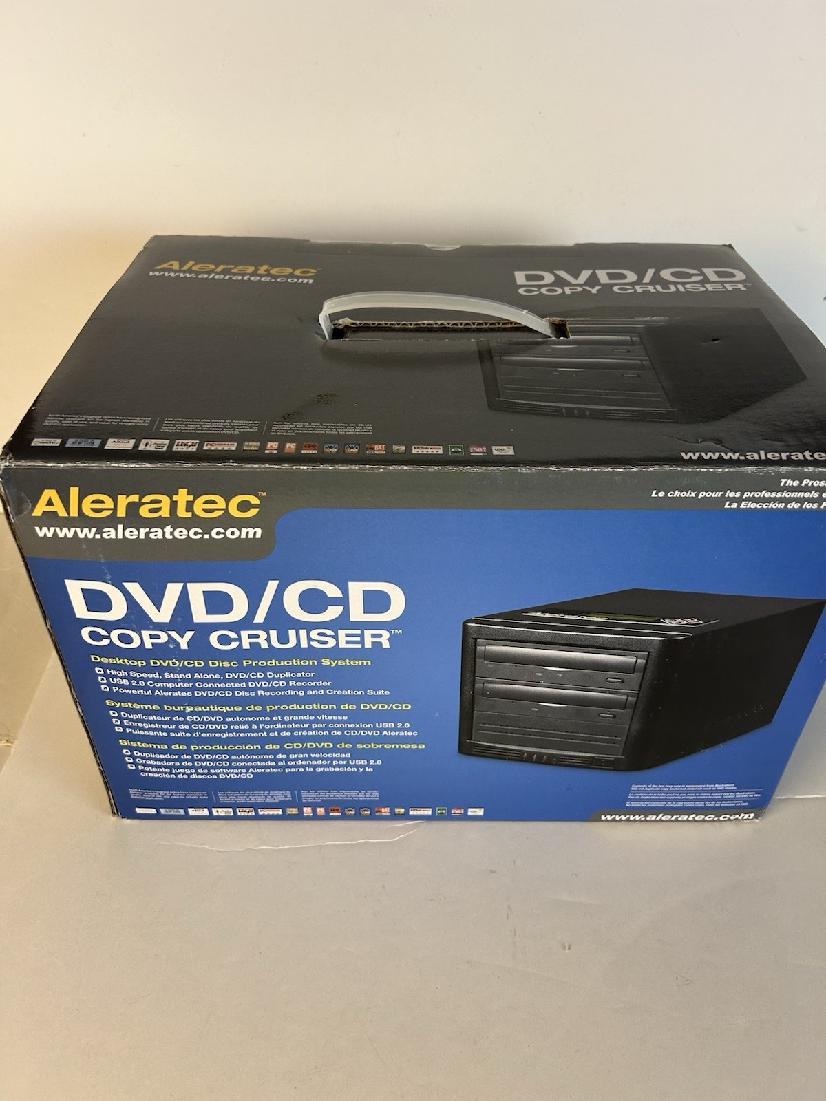 Aleratec 1:1 Stand Alone CD and DVD Copy Cruiser Pro HS 260155 New Sealed