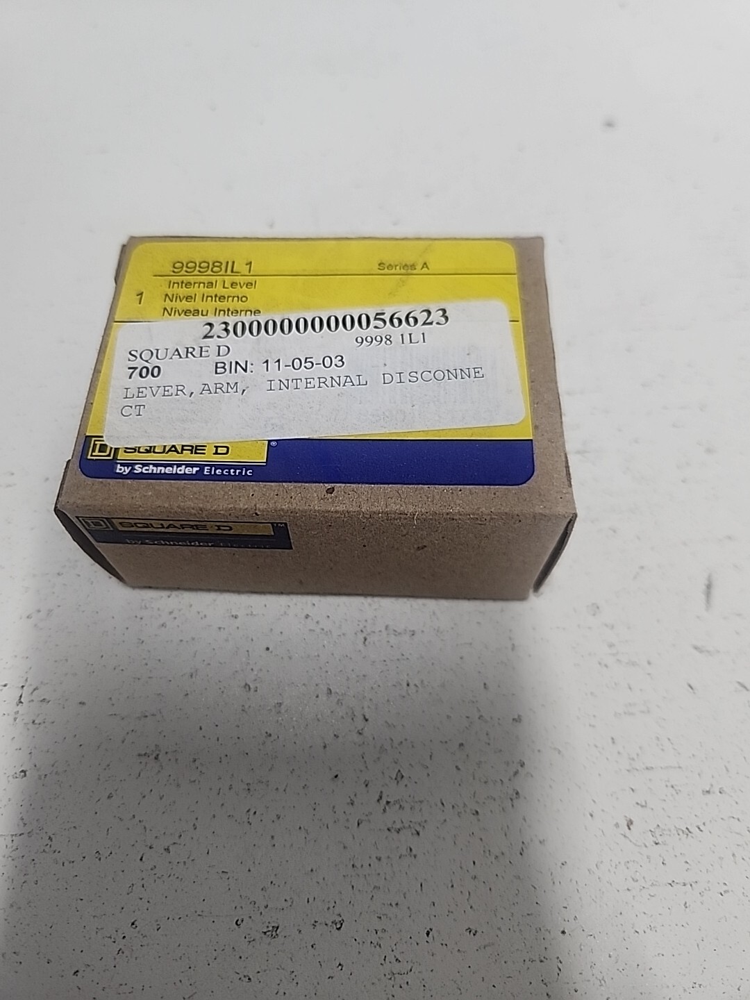 NOS Square D 9998 IL1 Internal Operating Levers Replacement Handle Kit