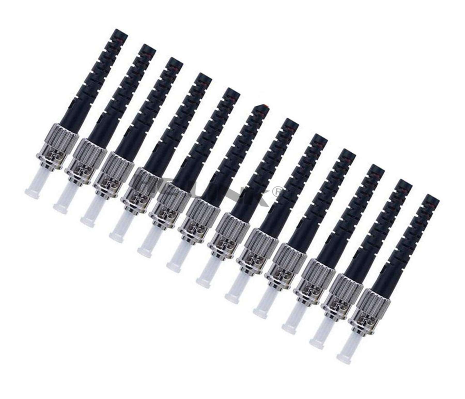 200M ST-ST Indoor Armored Singlemode 12 Strands Fiber Optic Cable