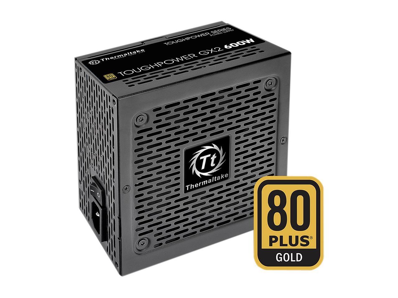 Thermaltake Toughpower GX2 80+ Gold 600W SLI/Crossfire Ready Continuous Power
