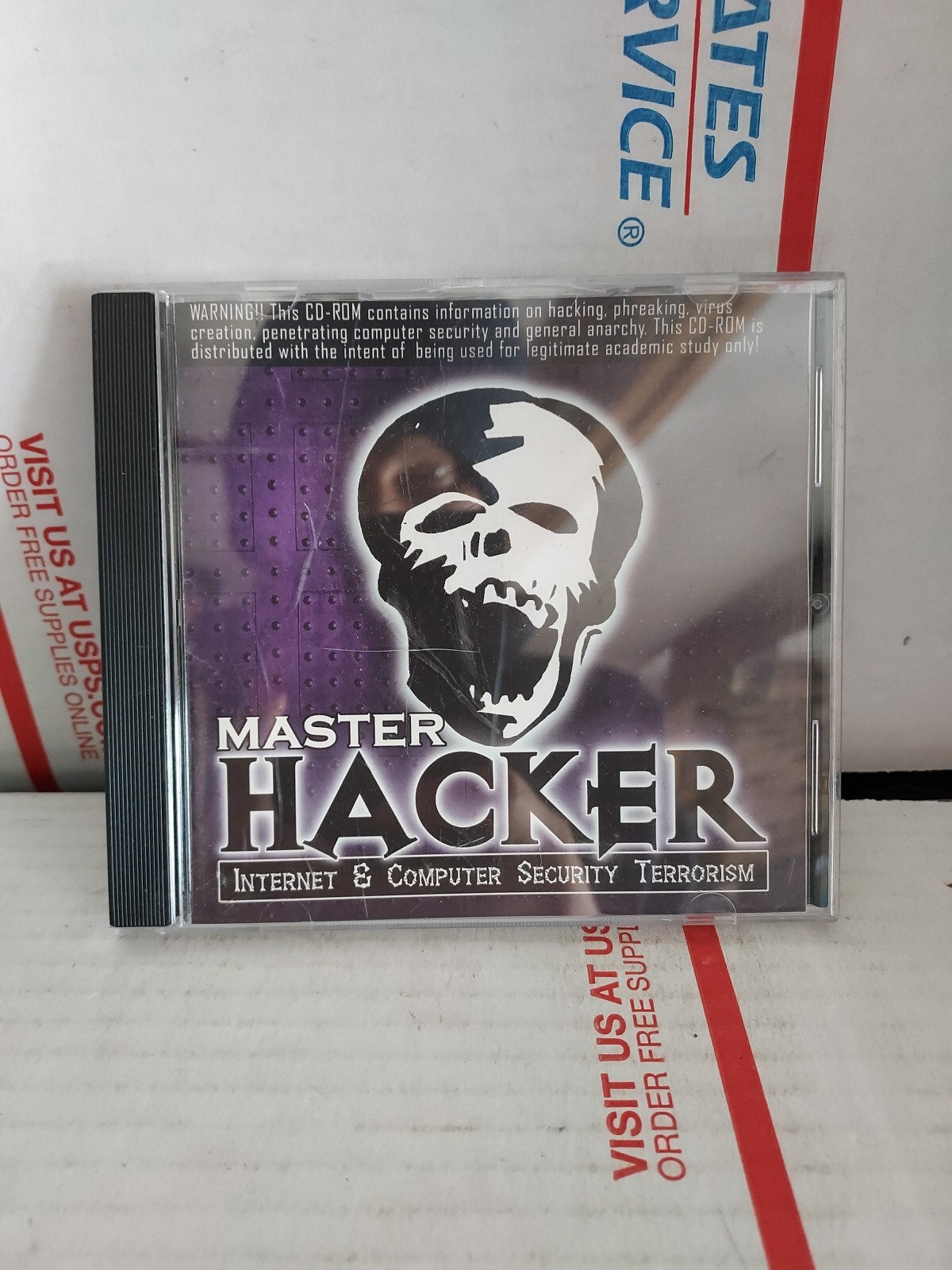 master hacker internet and computer security terrorism Cd-rom No Key Code #213