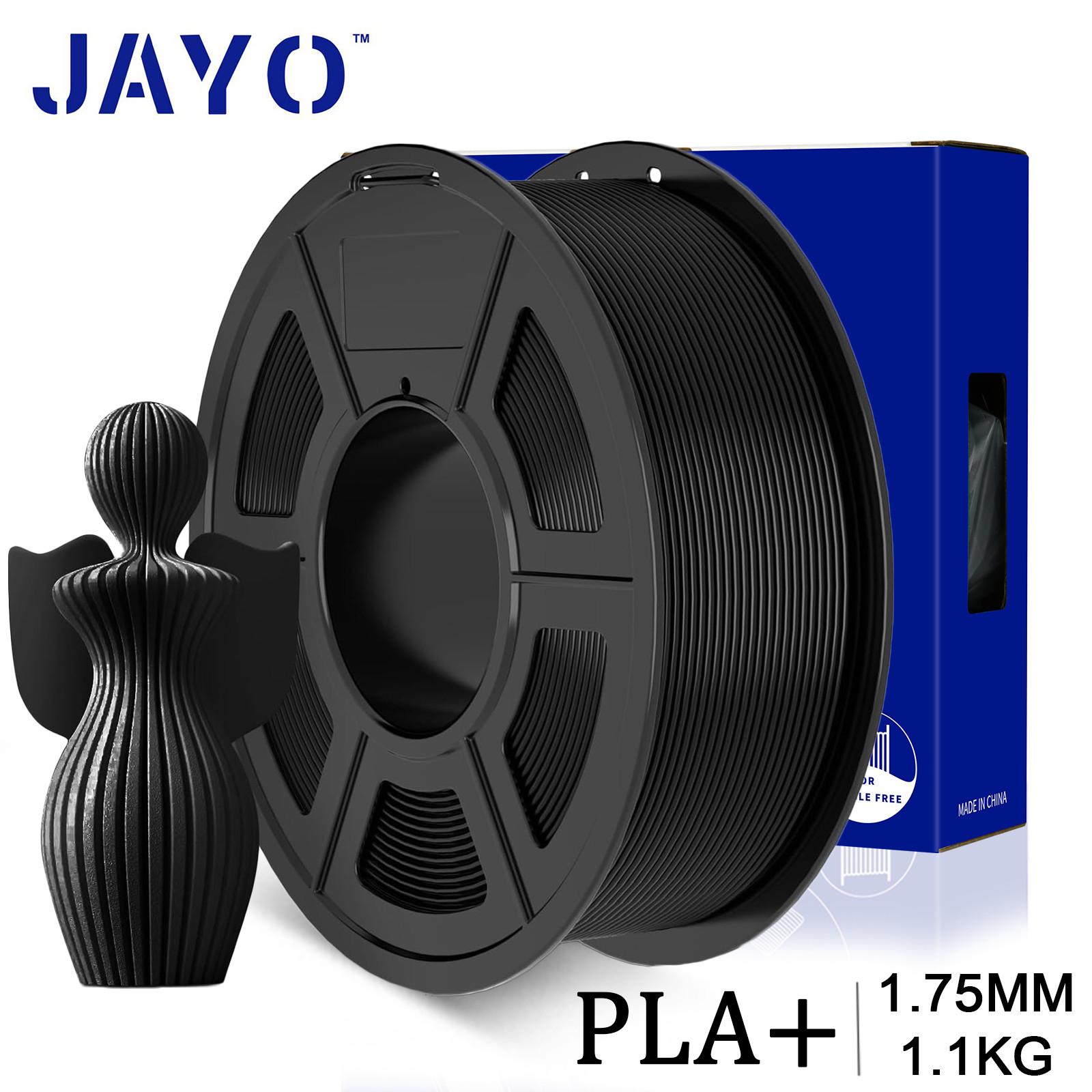 【Buy 10 Pay 6】JAYO 1.1KG PLA Classic PLA Meta Matte SILK PETG 1.75mm 3D Filament