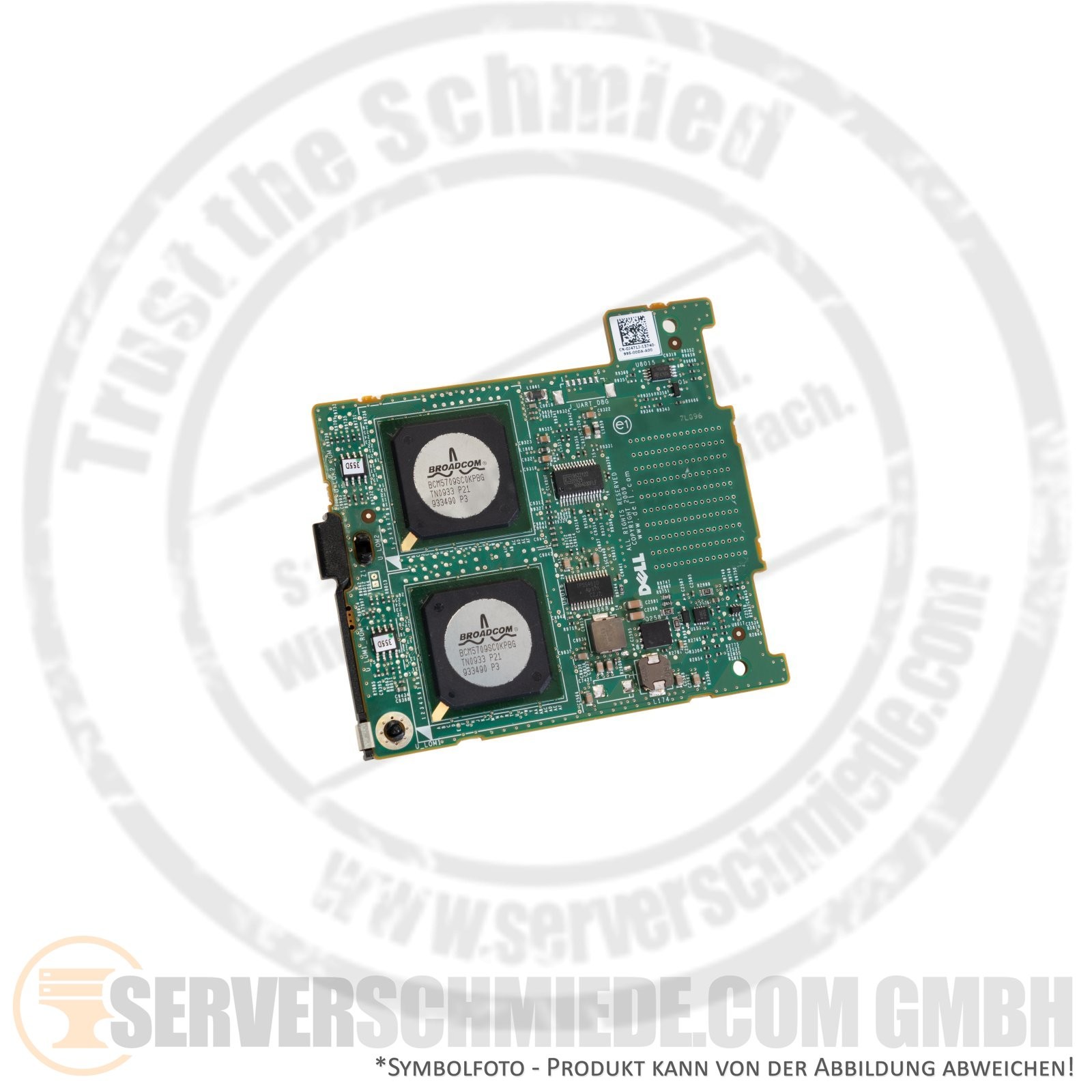 Dell Broadcom 5709 Quad Port Gbit Blade M610 M710 Mezzanine Card 0J471J