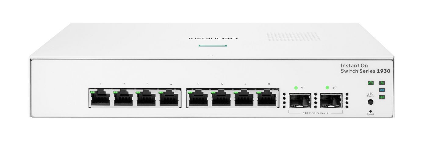 HP W126142909 JL680A ARUBA ION 1930 8G 2SFP SW Aruba Instant On 1930, Manage ~E~