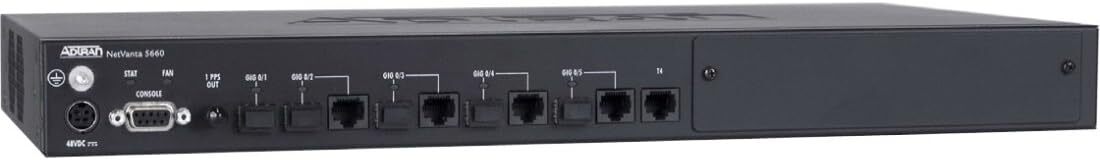 ADTRAN NETVANTA 5660 P/N: 17005660F1 GIGABIT ACCESS ROUTER 