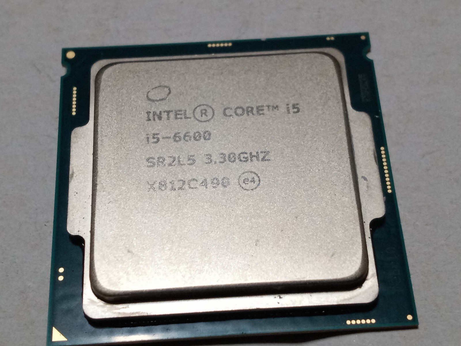 Intel Core  i5-6600 3.30Ghz. Quad-Core Processor  SR2L5  LGA1151 Tested