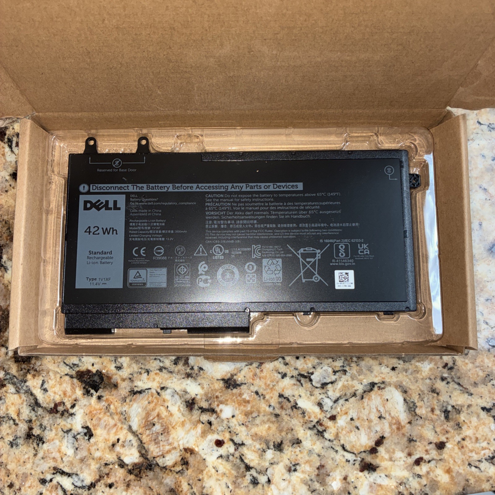 Dell Genuine WDX0R 42Wh Battery Laptop Battery NEW