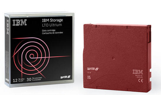 IBM LTO8 Tape Cartridge 01PL041 Data Cartridge Ultrium-8 Backup Tape LTO-8 LTO8