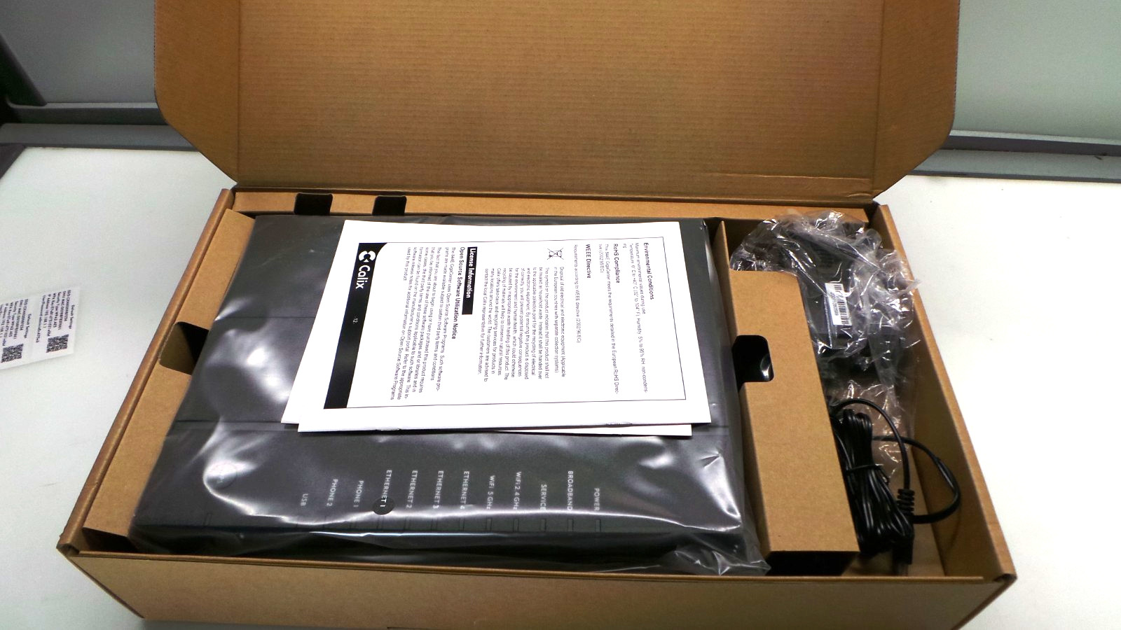Calix 844GE-1 GigaCenter-100-04015- 13 New Open Box
