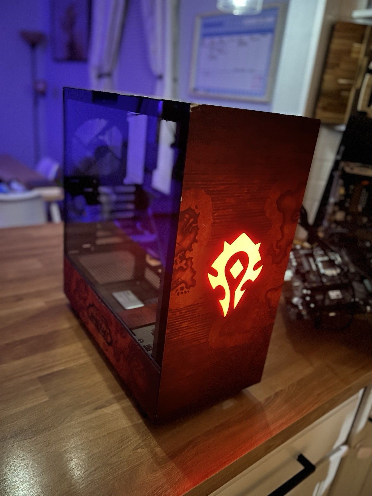 NZXT H510 ATX Mid Tower World of Warcraft Horde Limited Edition Case