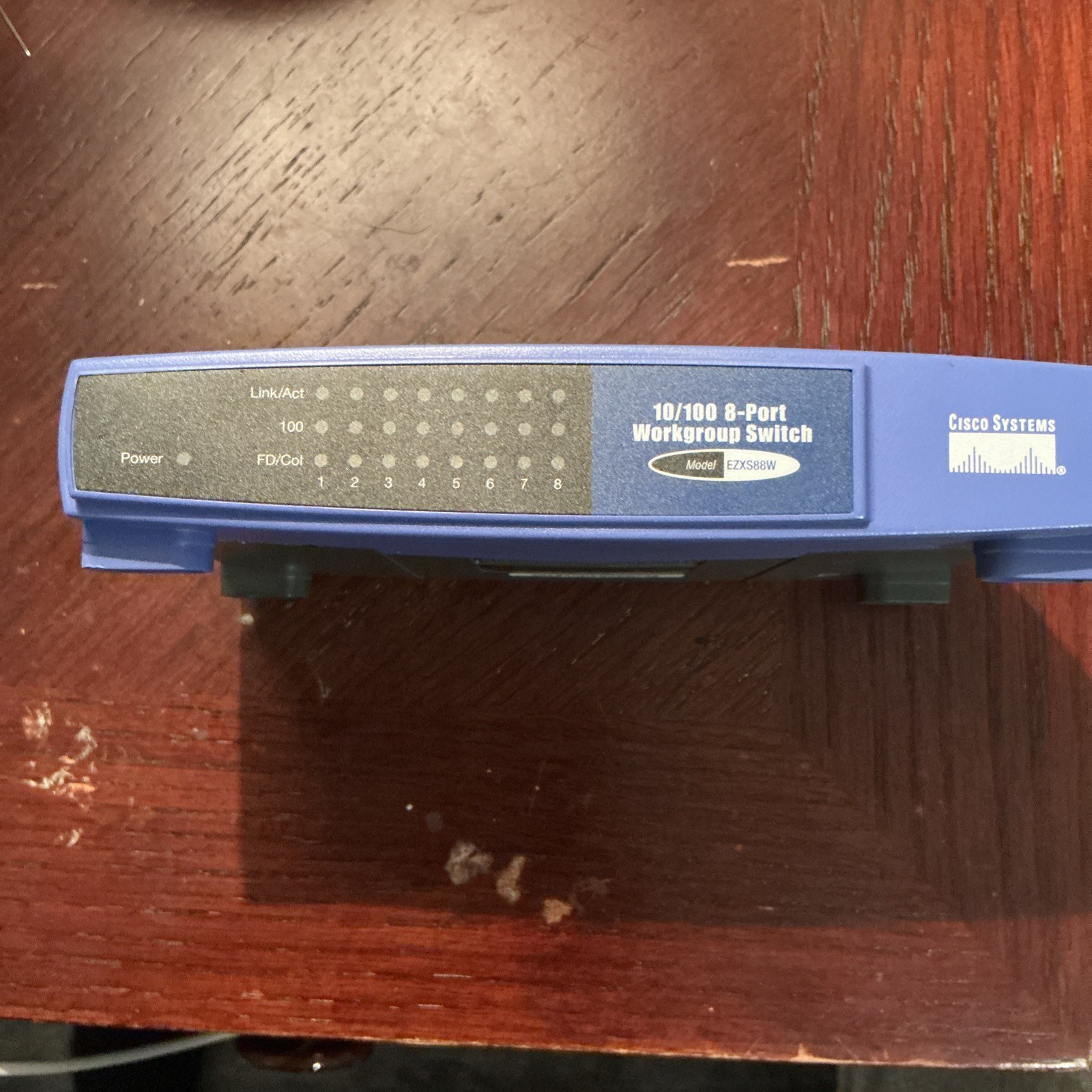 Linksys by Cisco 8-Port 10/100 Workgroup Switch EZXS88W + Power Adapter