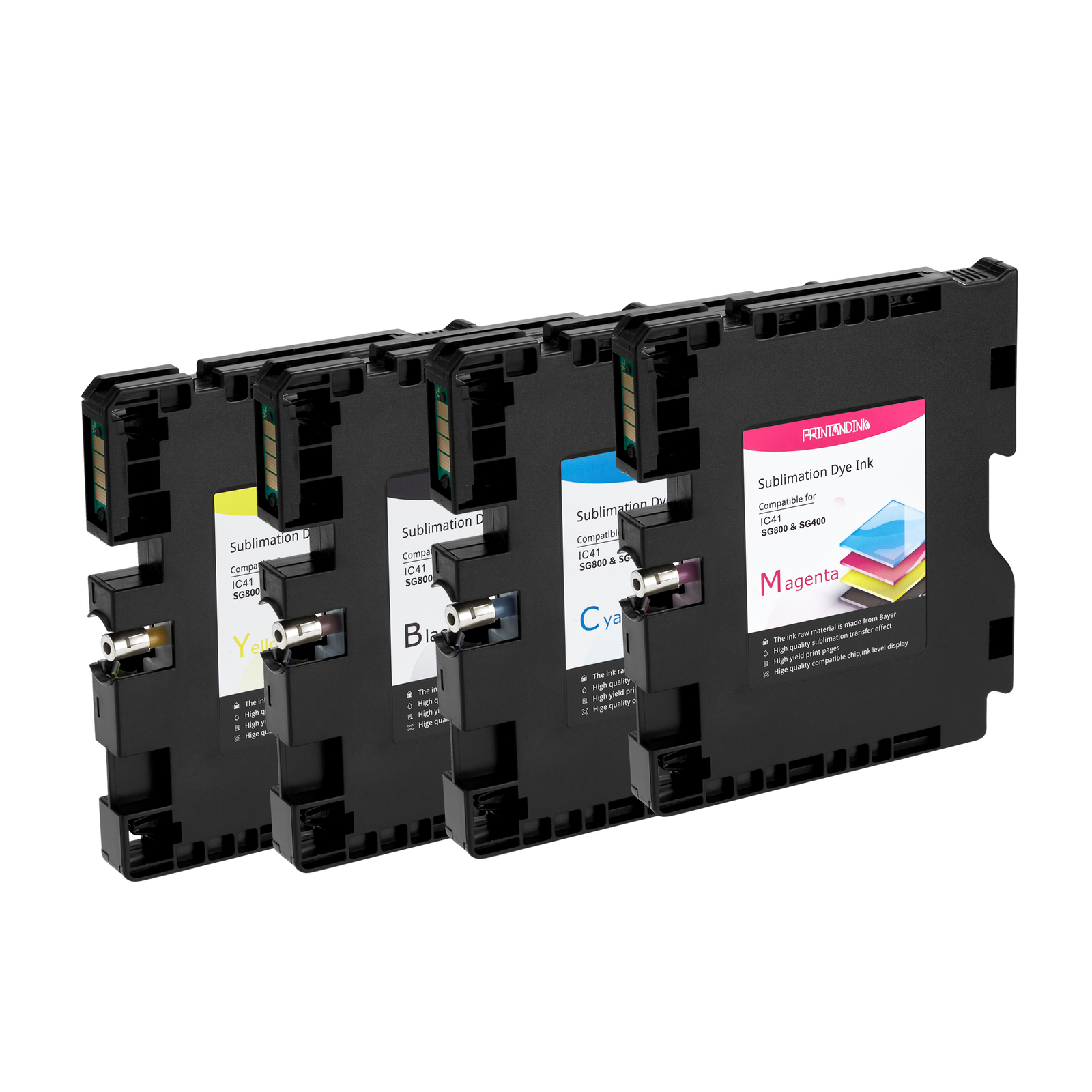 GC41 Sublimation Ink Cartridge For Ricoh SG2010 2100 3110 3100 7100 SG400 SG800