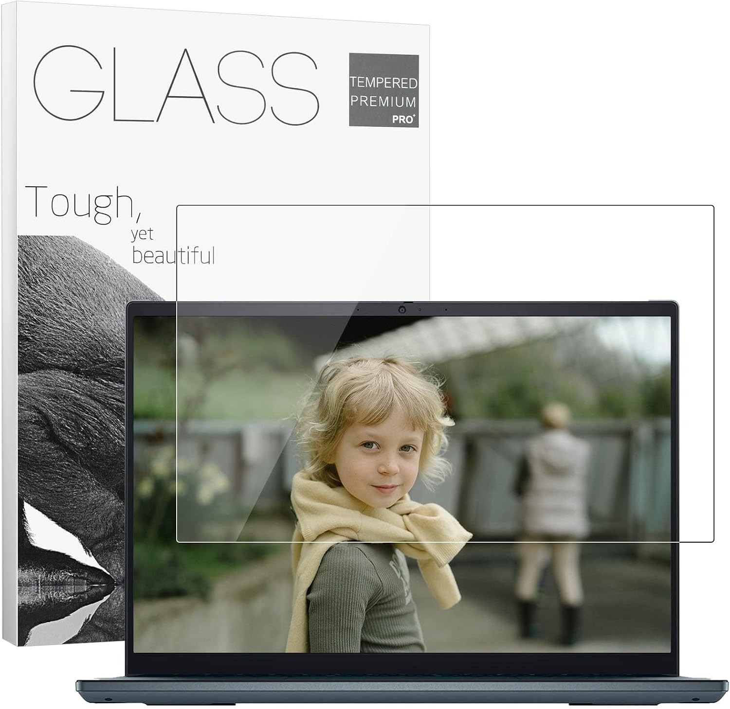15.6-inch 16:9 Universal Laptop Screen Protector with Tempered Glass