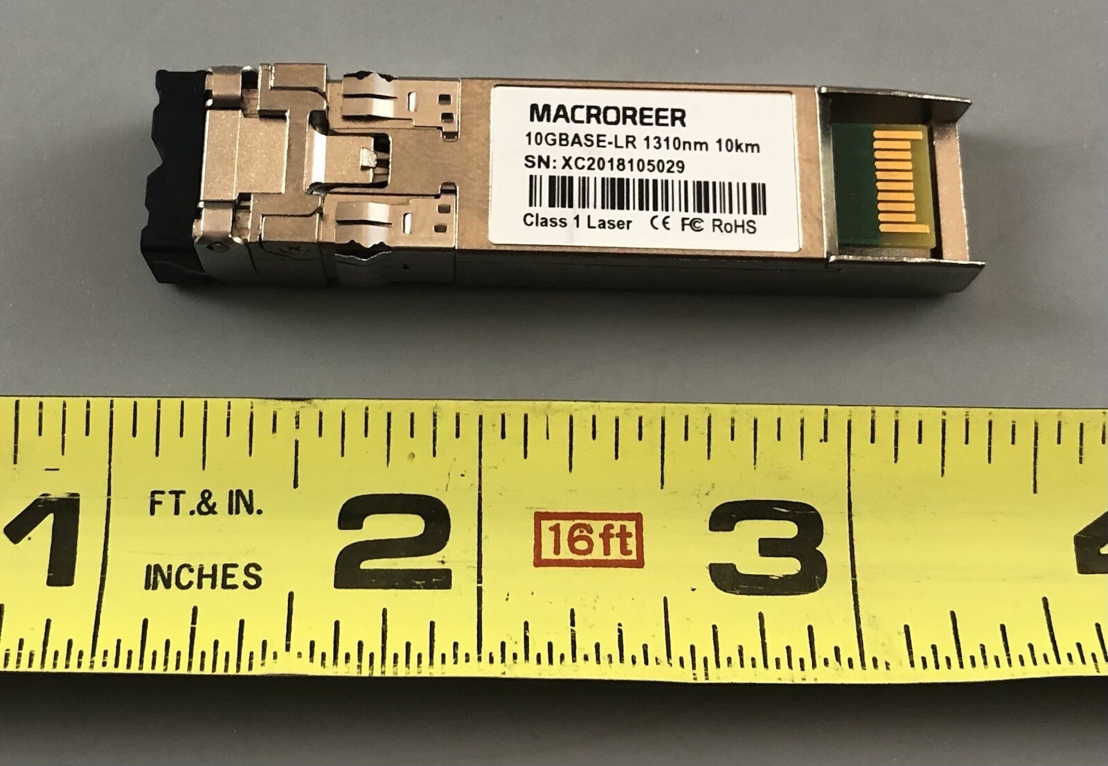 MACROREER 10GBASE-LR 1310nm 10km E3.1