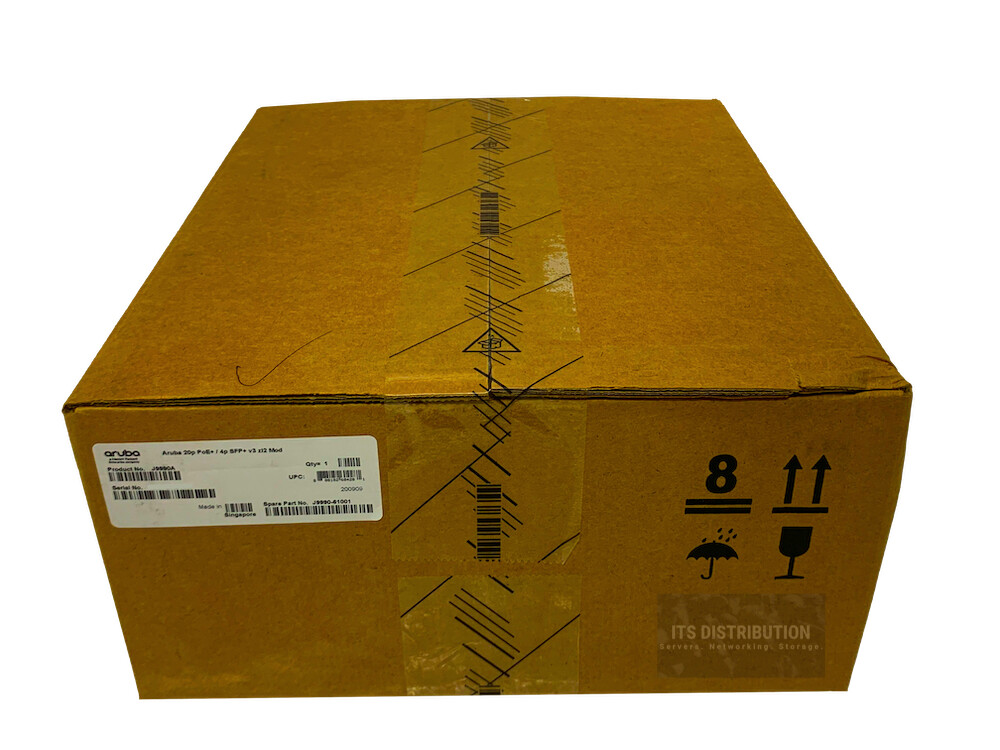 J9990A I Brand New HPE Aruba 5400R 20P 10/100/1000BASE-T PoE+ 4-Port SFP+ Module