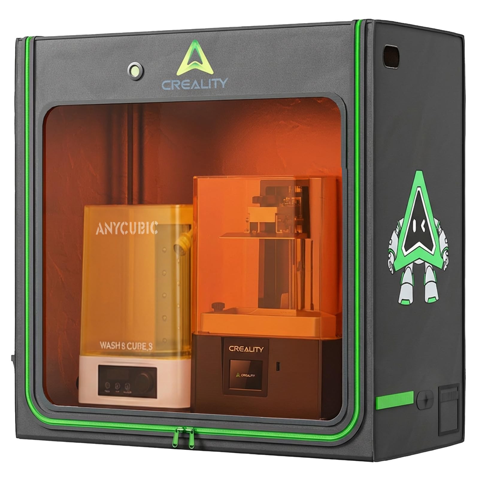 Resin 3D Printer Enclosure with Fan Interface 1000x500x1000mm Extra Large