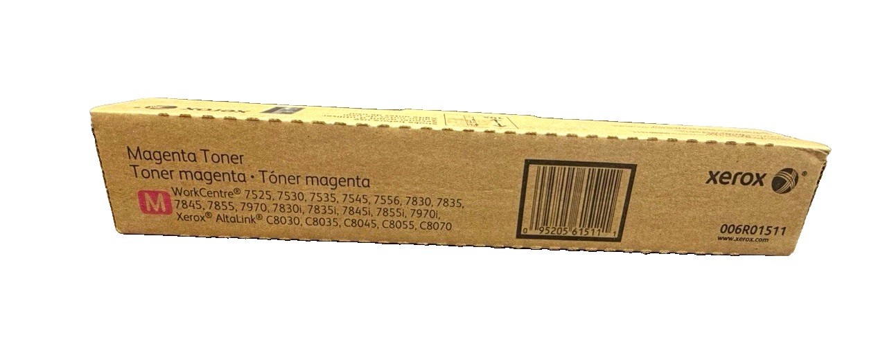 Xerox Genuine 006R01511 Magenta Laser Toner for WorkCentre 7525-7556