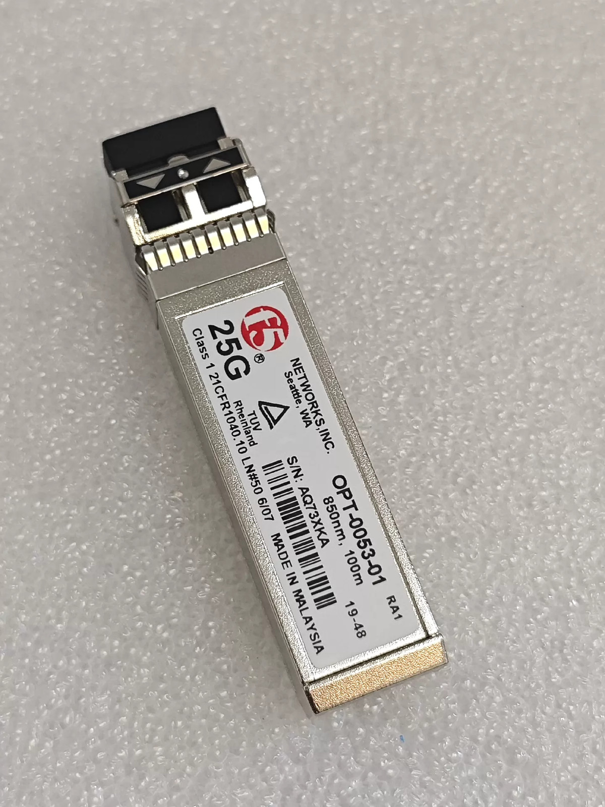 1PC F5 Networks OPT-0053-01 SFP+ 25GB 850nm 100M SFP-25G-SR Optical Module