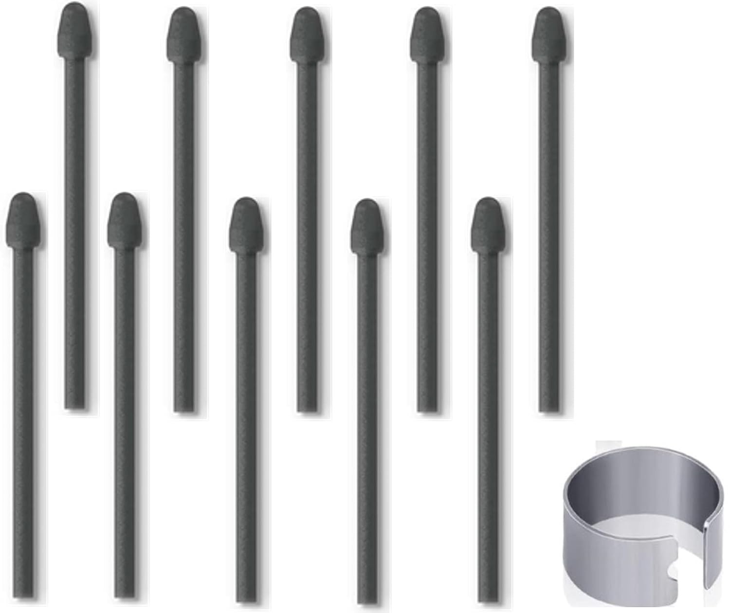 Fine Point Black 10 Piece Nib Set Writing Drawing Fine Point Pen Nibs