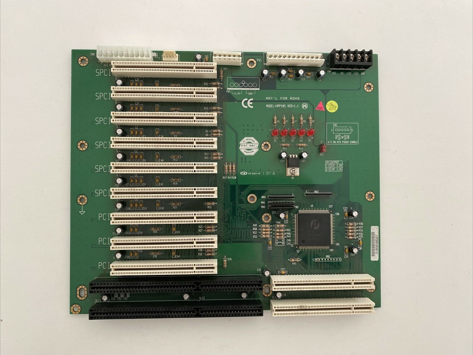 PCI Industrial PCIMG Motherboard Model: HPP105 Ver: 1.1 D10G0500257