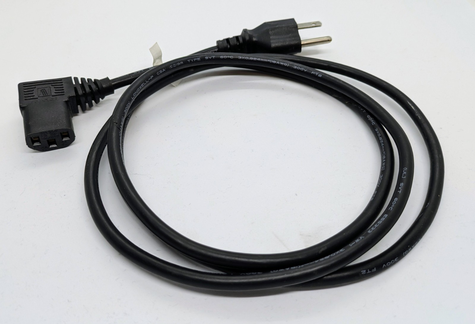 Longwell LS-13L (10A 125V) Power Cable Cord 57" IEC C13 *Excellent*