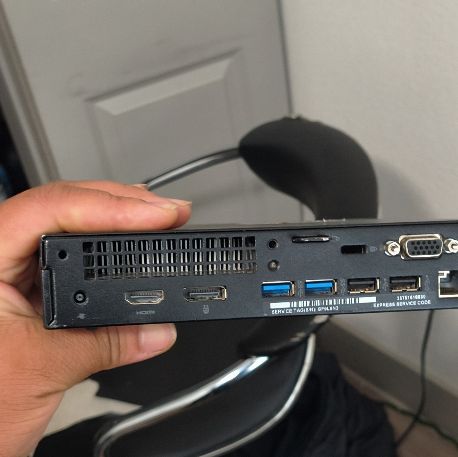 LOT OF 6 Dell Optiplex 3050 Micro PCs - i3, 8GB, 500GB, Win 11 - NO POWER CORDS