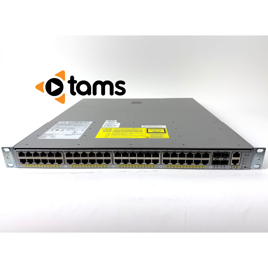 Cisco Catalyst 4948E-F WS-C4948E-F V03 48-Port 4x10GbE SFP Gigabit Switch