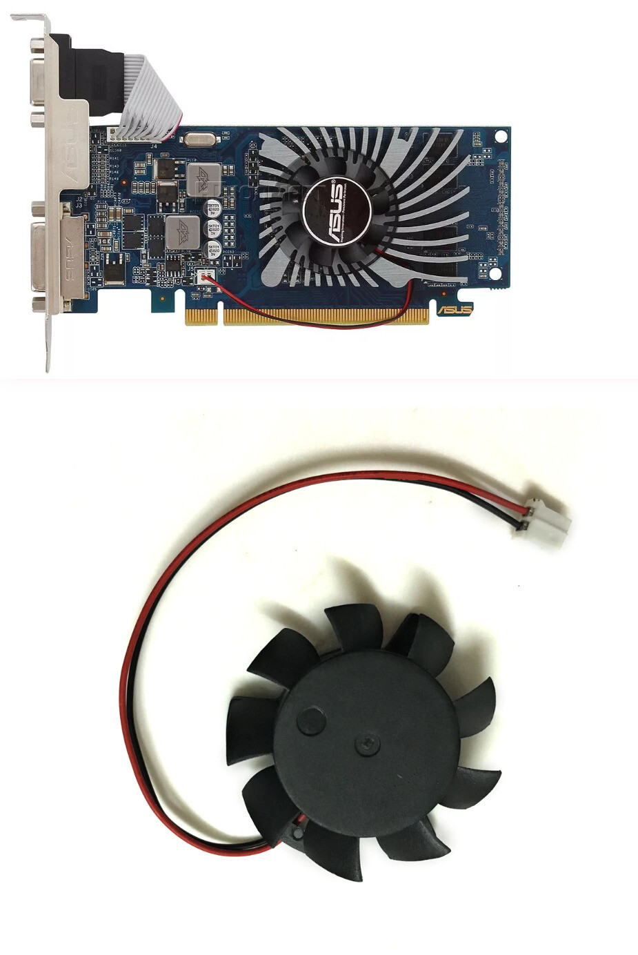Cooler Fan For ASUS GeForce GT 610 GT610-1GD3-L T124010DL Replace Graphics Card