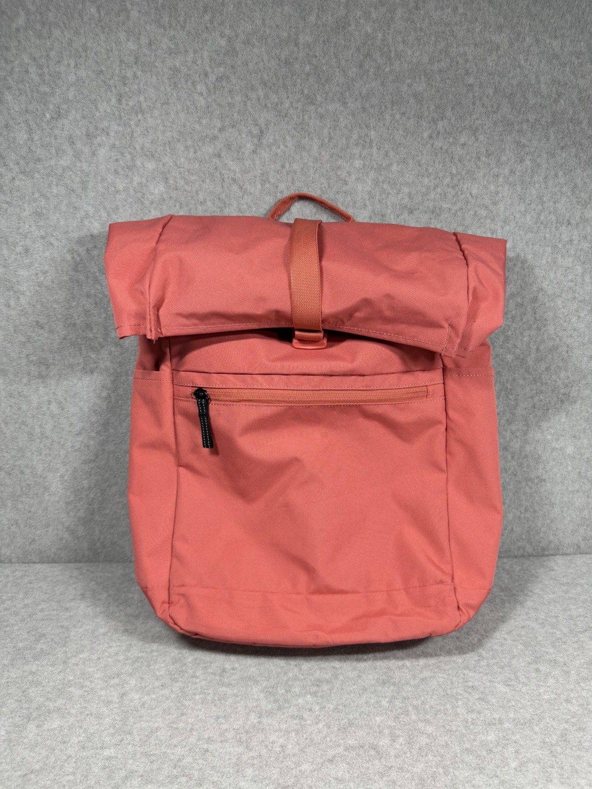 IKEA STARTTID 18L Roll Top Backpack Pink Red Discontinued Color