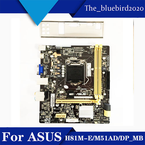 FOR Asus M51AD Intel Desktop Motherboard s115X H81M-E/M51AD/DP_MB Tested OK