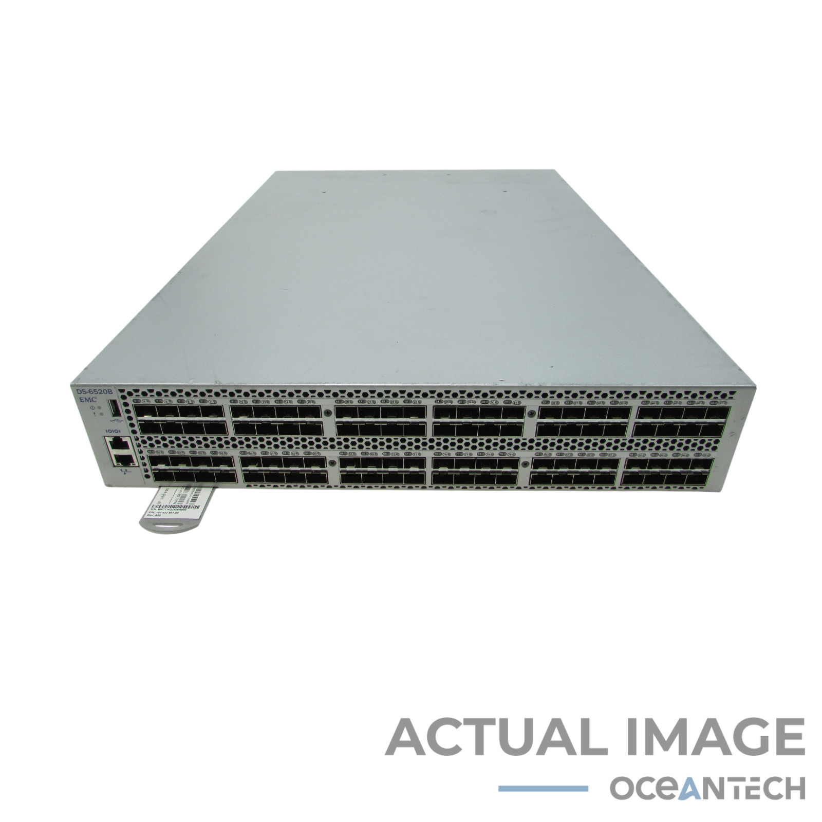 Brocade DS-6520B 6520 96-Port 16Gbps Fibre Channel SAN Switch W/ 2x PWS 3x FAN