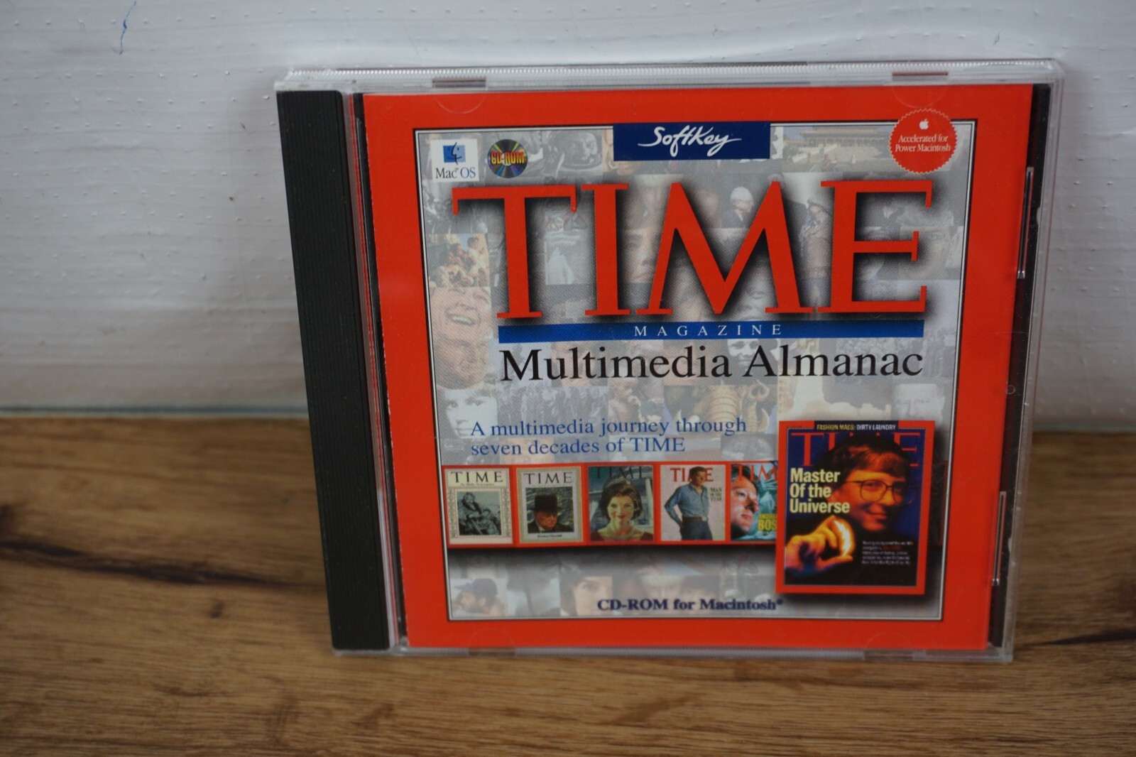 time magazine multimedia almanac software cd for MAC