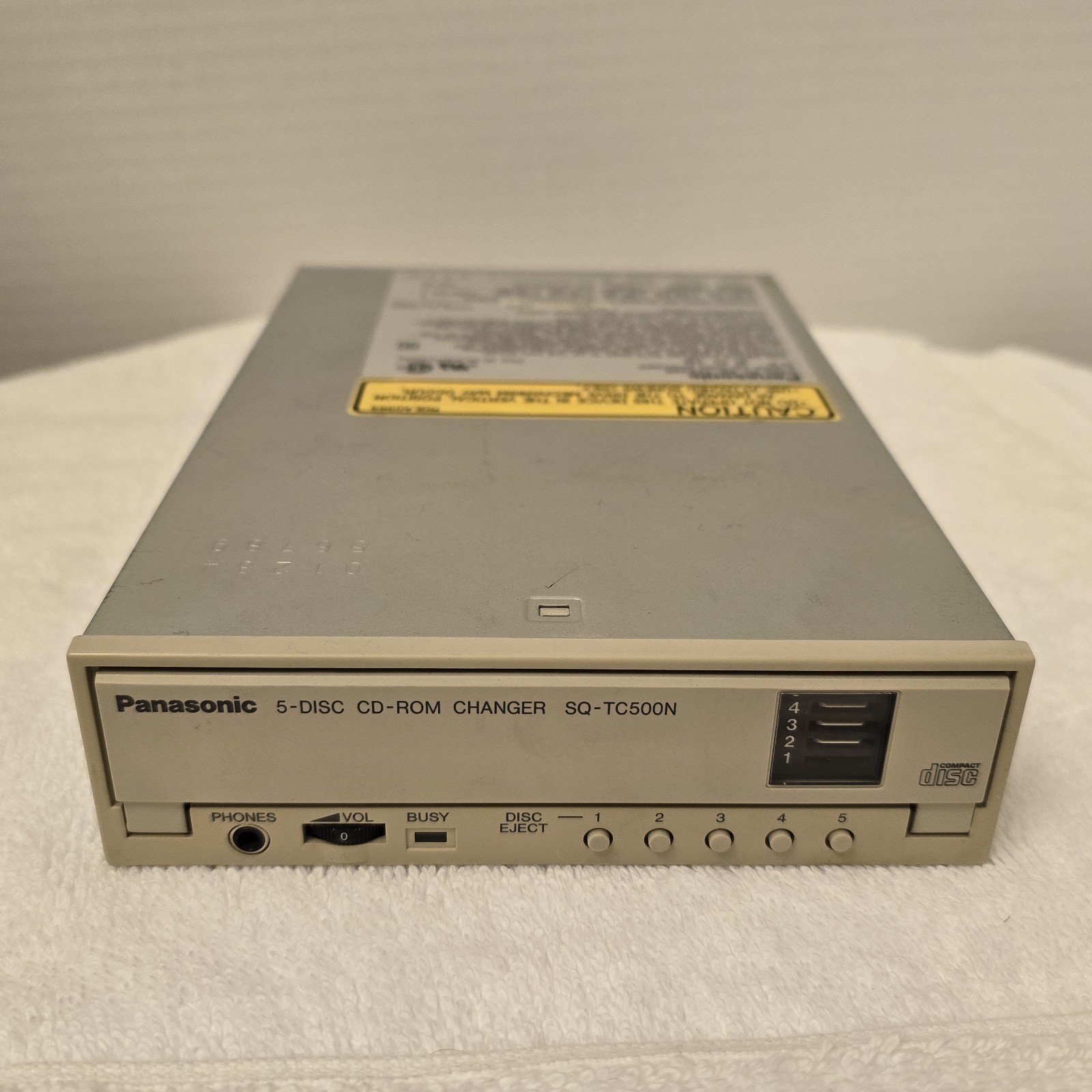 Panasonic SQ-TC500N 5 Disc CD Internal Desktop Changer 10X Speed IDE - TESTED