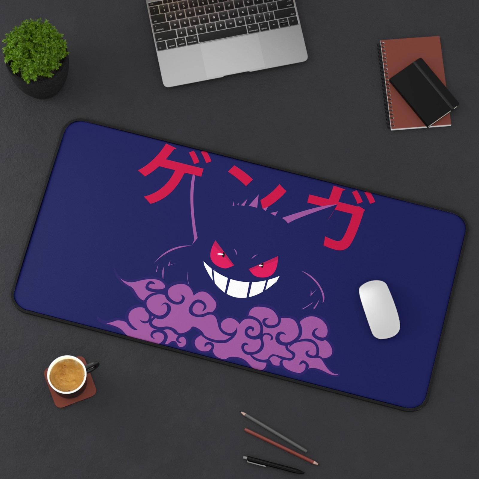 Gengar Pokemon Gaming Desk Mat Mouse Pad Playmat